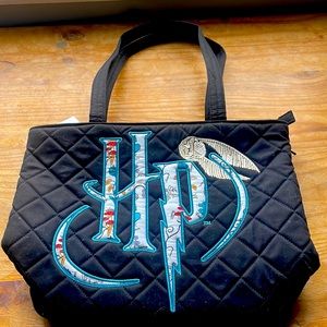 NWT Small Vera Bradley Tote - Harry Potter Herbology w/ Snich